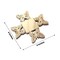 50 Metallic Gold 4 in Mini Butterfly Square Cupcake Dessert PAPER LINERS